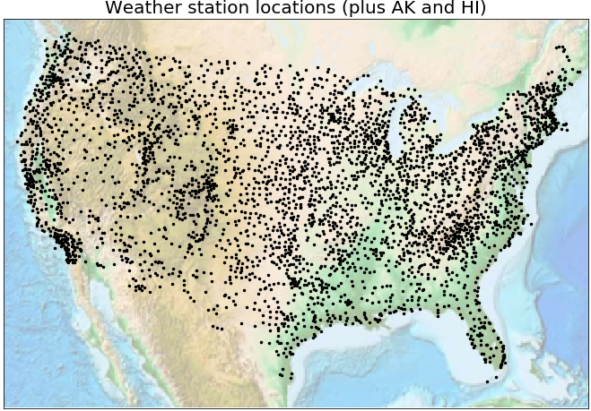 That's a lot of weather stations!
